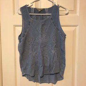 Lucky Brand Embroidered Tank Top